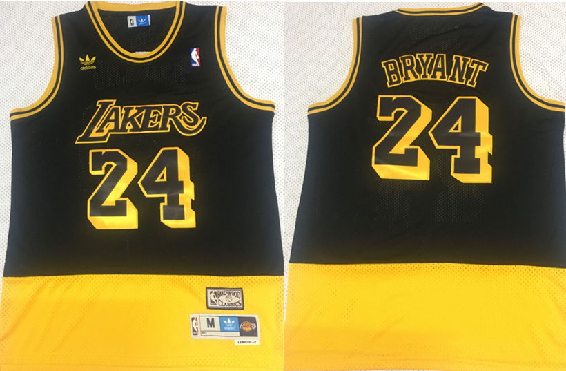 2020 Men Los Angeles Lakers #24 Bryant black new style Game Nike NBA Jerseys Print